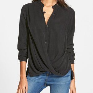 BLANKNYC Denim Sugar Baby Shirt SZ XS